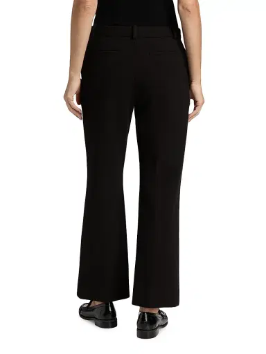 Proenza Schouler Women's Ismene Scuba Flared Pants - Black | Thumbnail 5 Proenza Schouler Women's Ismene Scuba Flared Pants - Black | Thumbnail 5