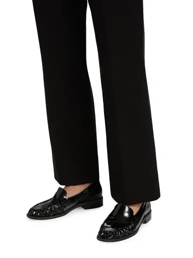Proenza Schouler Women's Ismene Scuba Flared Pants - Black | Thumbnail 6 Proenza Schouler Women's Ismene Scuba Flared Pants - Black | Thumbnail 6