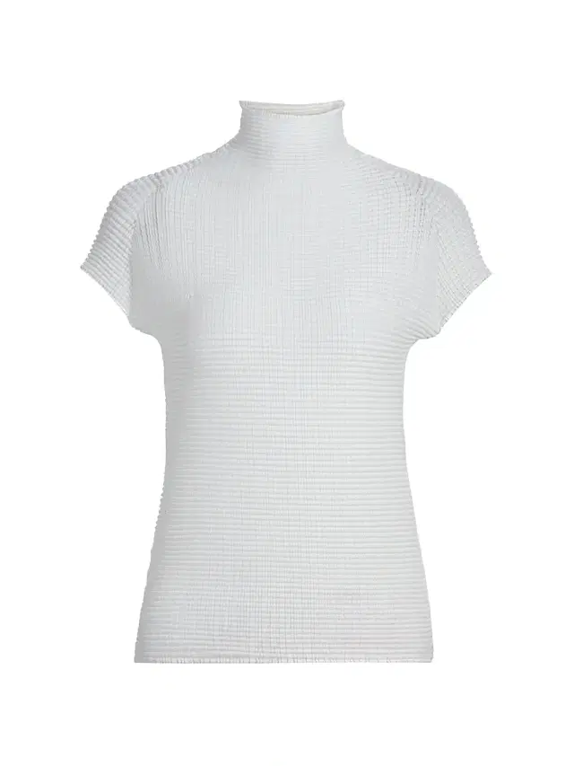 Issey Miyake Women's Wooly Pleats Top - White