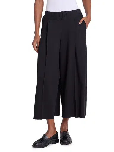 Issey Miyake Women's Campagne Wide-Leg Pants - Black | Thumbnail 3 Issey Miyake Women's Campagne Wide-Leg Pants - Black | Thumbnail 3