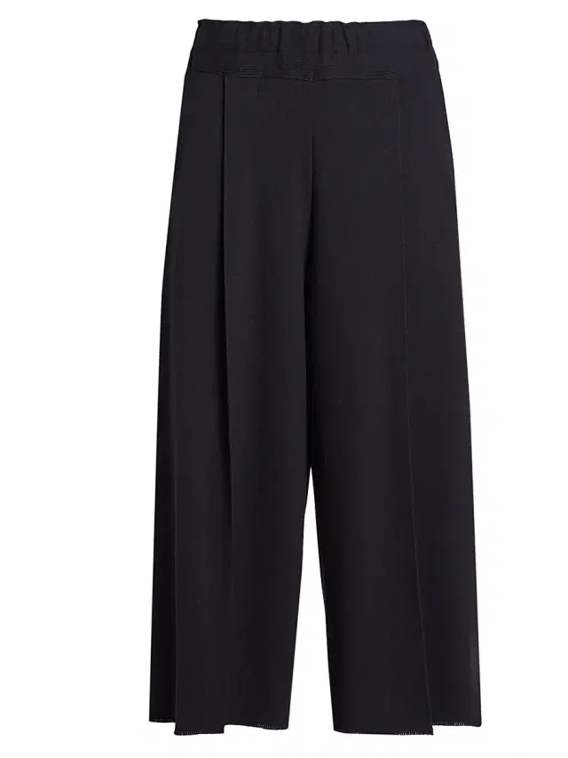 Issey Miyake Women's Campagne Wide-Leg Pants - Black