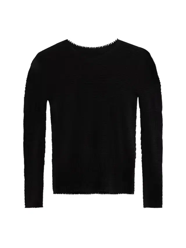 Issey Miyake Women's Crochet Top - Black