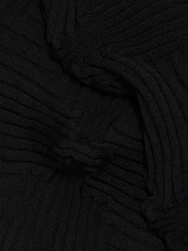 Issey Miyake Women's Linkage Plissé Midi-Skirt - Black - Size Small | Thumbnail 7