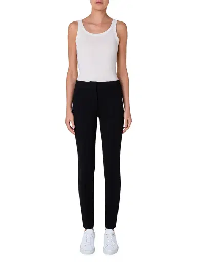 Akris punto Women's Elements Wool Tank Top - Cream - Size 14 | Thumbnail 2