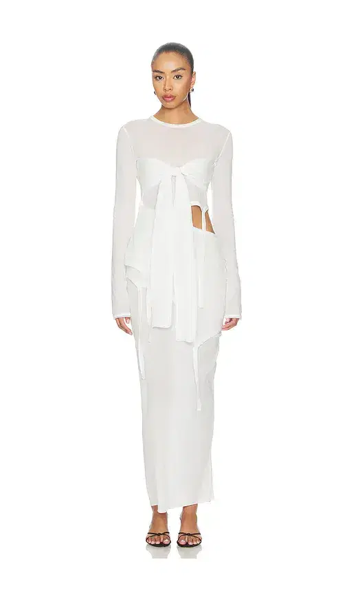 KETTEL ATELIER Knit Tie Dress