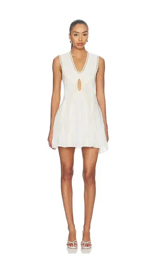 KETTEL ATELIER Lace Cotton Dress