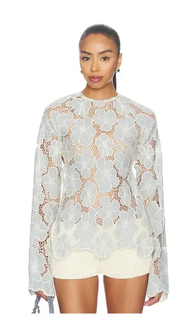 KETTEL ATELIER Floral Longsleeve Top | Thumbnail 2