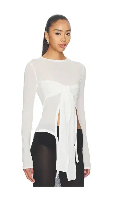 KETTEL ATELIER Lena Knit Tie Top | Thumbnail 2
