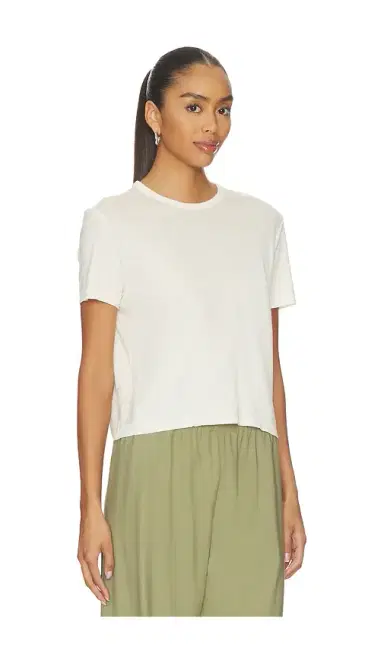 La Ligne Solid Short Sleeve Ronnie Tee | Thumbnail 2