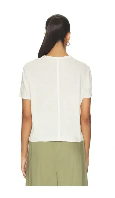 La Ligne Solid Short Sleeve Ronnie Tee | Thumbnail 3