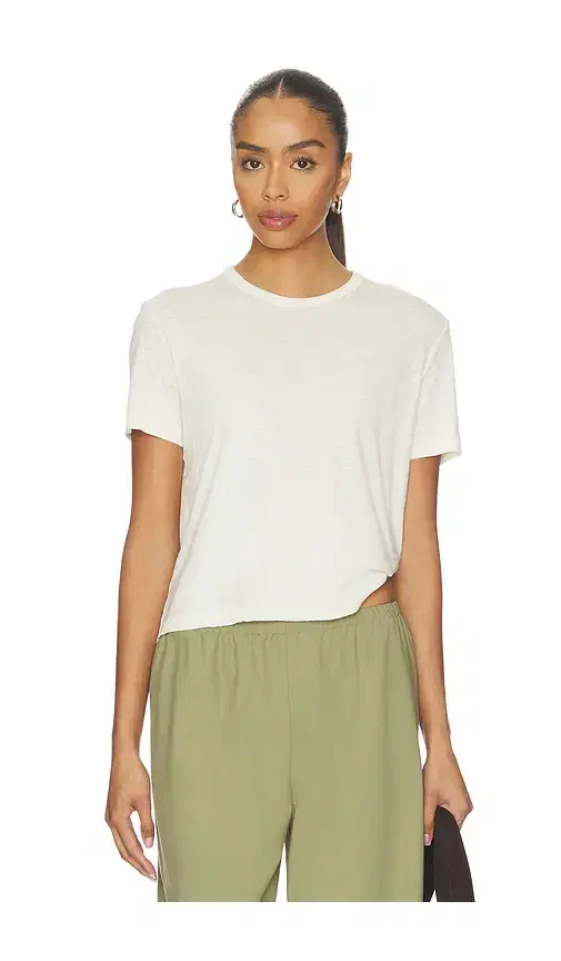 La Ligne Solid Short Sleeve Ronnie Tee