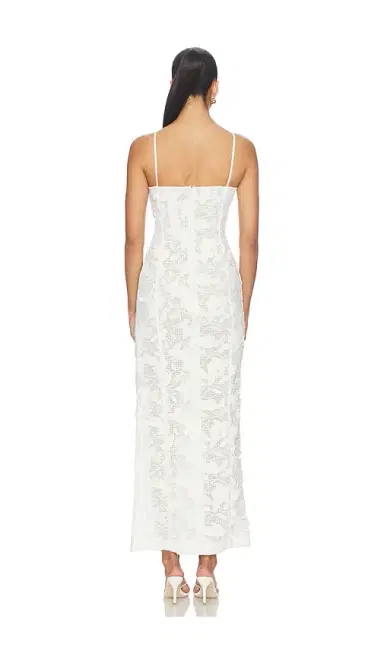 Blumarine Macrame Lace Dress | Thumbnail 3