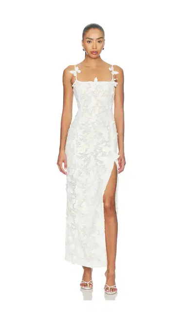 Blumarine Macrame Lace Dress | Thumbnail 1