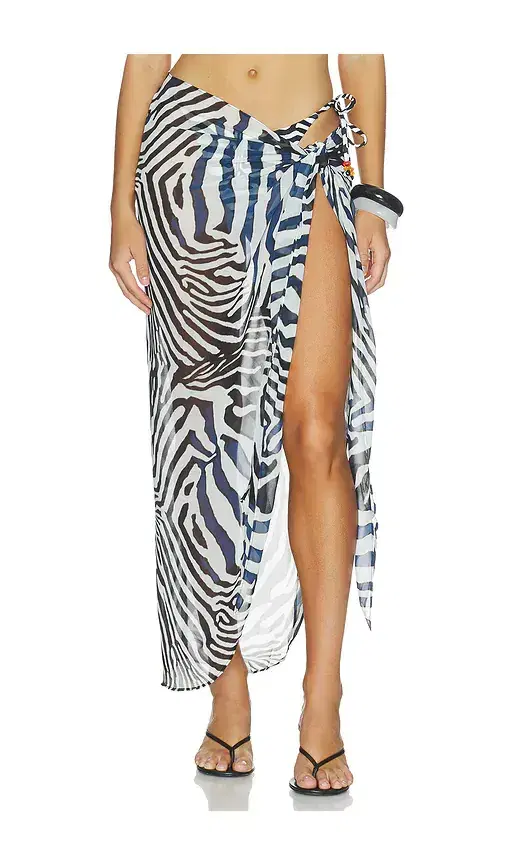 SEVEN WONDERS Xyla Front Tie Maxi Skirt