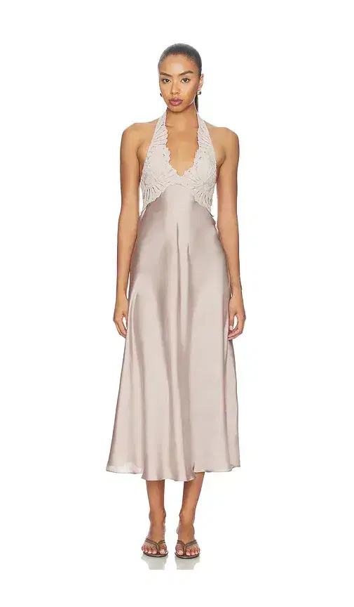 Free People x REVOLVE Might Be Something Satin Slip Dress