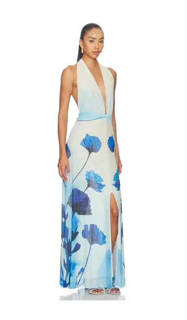 Especia Micelia Long Dress | Thumbnail 2