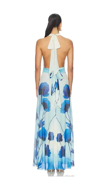Especia Micelia Long Dress | Thumbnail 3