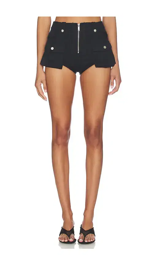Markgong Cargo Fringe Micro Short