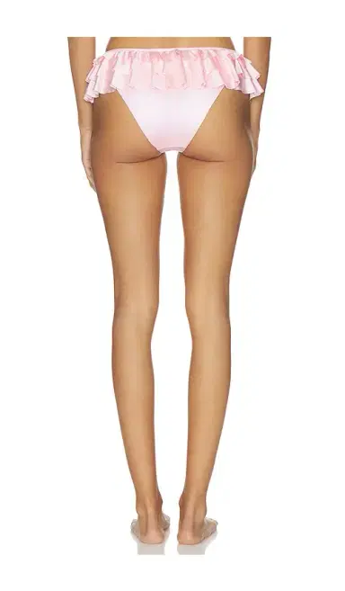 Skims Satin Swim Ruffle Bikini Bottom | Thumbnail 3 Skims Satin Swim Ruffle Bikini Bottom | Thumbnail 3
