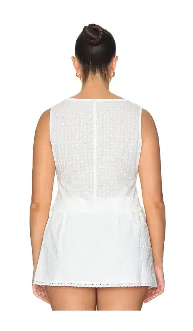 GOOD AMERICAN The Eyelet Top | Thumbnail 6