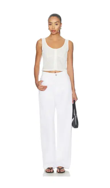 GOOD AMERICAN The Eyelet Top | Thumbnail 7