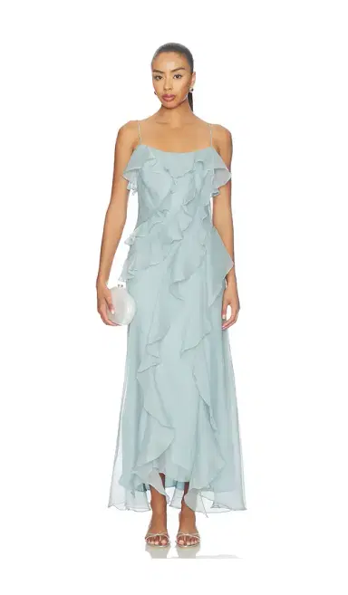 Amur Ruthie Cascade Maxi Dress | Thumbnail 1 Amur Ruthie Cascade Maxi Dress | Thumbnail 1