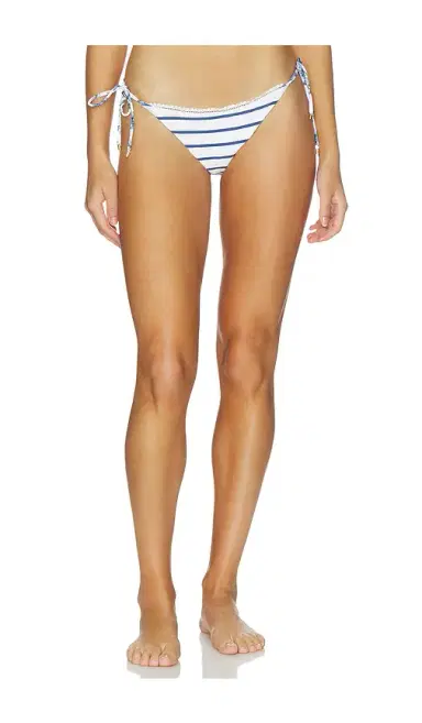 PQ X Alice + Olivia Reversible Tie Side Bikini Bottom | Thumbnail 2