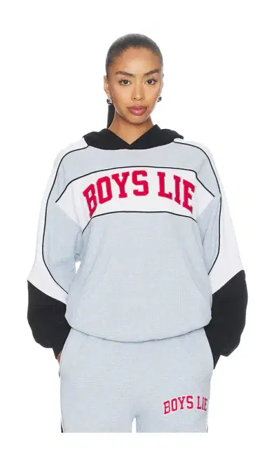 Boys Lie Good Sport Thermal Racer Hoodie | Thumbnail 1 Boys Lie Good Sport Thermal Racer Hoodie | Thumbnail 1