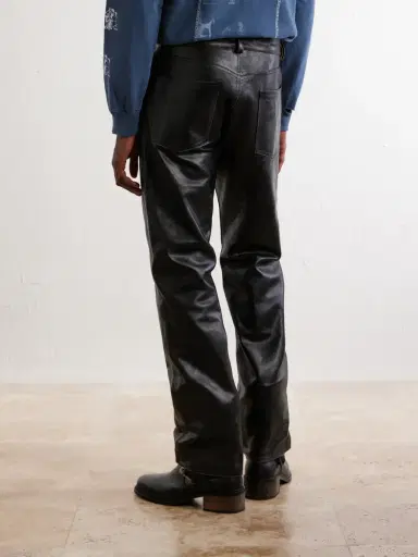 Enfants Riches Déprimés Tommy Tonsil Straight-Leg Leather Trousers - Men | Thumbnail 4 Enfants Riches Déprimés Tommy Tonsil Straight-Leg Leather Trousers - Men | Thumbnail 4