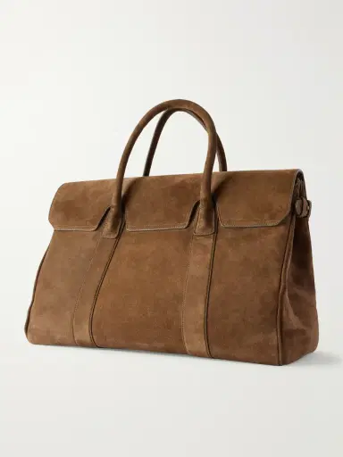 Officine Creative Bostonian 001 Suede Weekend Bag - Men | Thumbnail 4