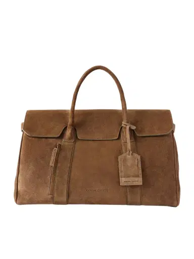 Officine Creative Bostonian 001 Suede Weekend Bag - Men | Thumbnail 1