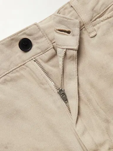 Enfants Riches Déprimés Straight-Leg Distressed Cotton and Linen-Blend Trousers - Men | Thumbnail 6