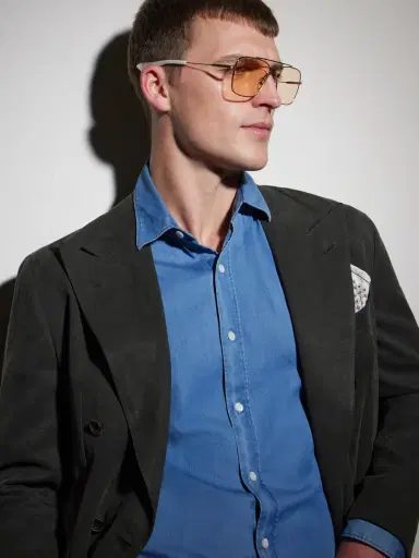 DITA Flight-Seven Aviator-Style Gold-Tone Titanium Sunglasses - Men | Thumbnail 5 DITA Flight-Seven Aviator-Style Gold-Tone Titanium Sunglasses - Men | Thumbnail 5