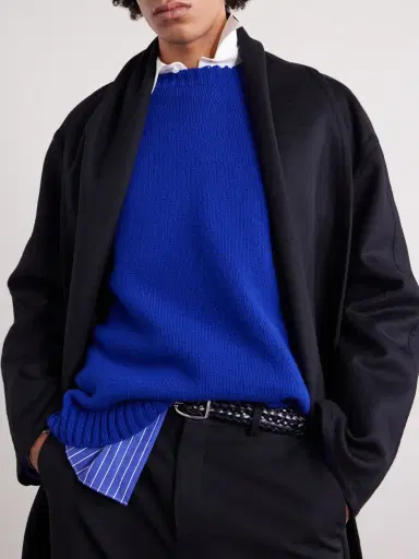 Tom Ford Wool and Cashmere-Blend Sweater - Men | Thumbnail 5