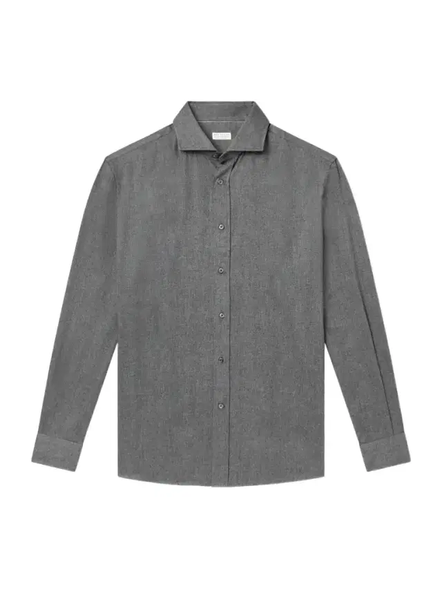 Herringbone Cotton and Lyocell-Blend Shirt - Men