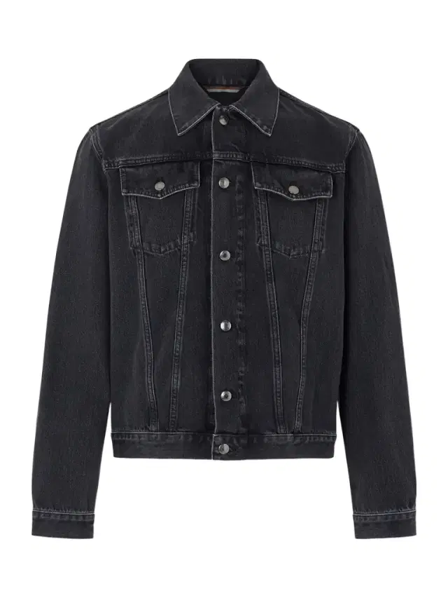 Canali Leather-Trimmed Denim Jacket - Men