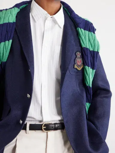 Polo Ralph Lauren Logo-Embroidered Linen-Hopsack Blazer - Men | Thumbnail 5 Polo Ralph Lauren Logo-Embroidered Linen-Hopsack Blazer - Men | Thumbnail 5