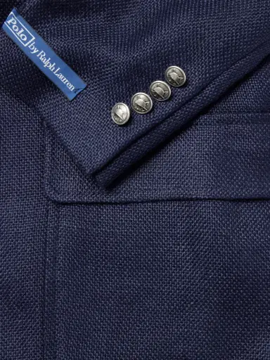 Polo Ralph Lauren Logo-Embroidered Linen-Hopsack Blazer - Men | Thumbnail 6 Polo Ralph Lauren Logo-Embroidered Linen-Hopsack Blazer - Men | Thumbnail 6