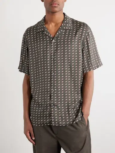 MR P. Wiggle Printed Woven Shirt - Men | Thumbnail 3
