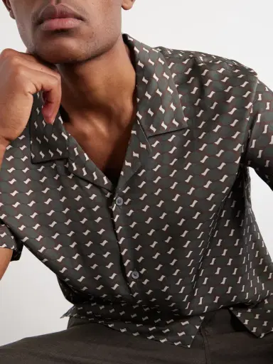 MR P. Wiggle Printed Woven Shirt - Men | Thumbnail 5