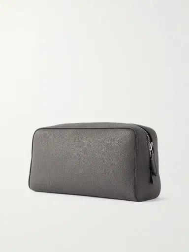 Tom Ford Full-Grain Leather Wash Bag - Men | Thumbnail 2