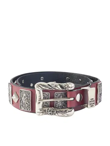 Enfants Riches Déprimés St.Teresa 2cm Studded Leather Belt - Men | Thumbnail 1