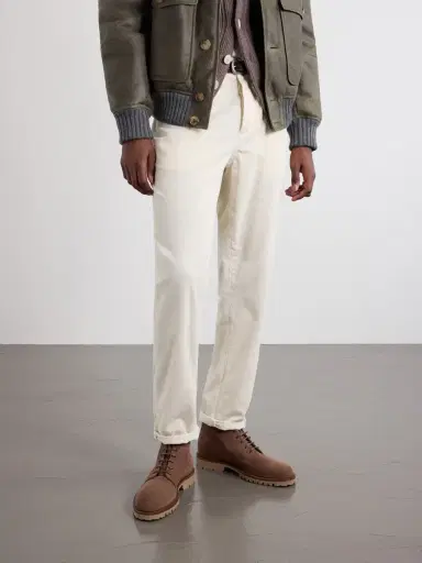 Brunello Cucinelli Suede Lace-Up Boots - Men | Thumbnail 2