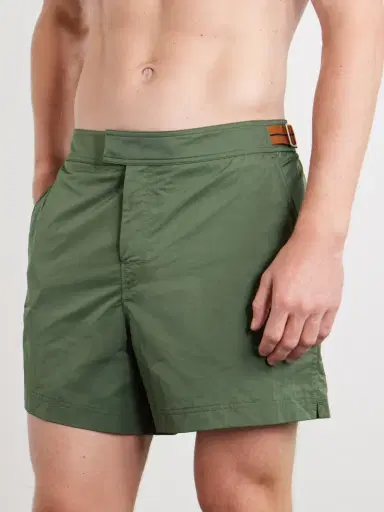 Zegna Rio Straight-Leg Mid-Length Swim Shorts - Men | Thumbnail 2