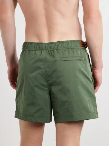 Zegna Rio Straight-Leg Mid-Length Swim Shorts - Men | Thumbnail 3