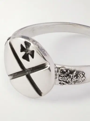 Enfants Riches Déprimés X Sterling Silver Ring - Men | Thumbnail 4 Enfants Riches Déprimés X Sterling Silver Ring - Men | Thumbnail 4