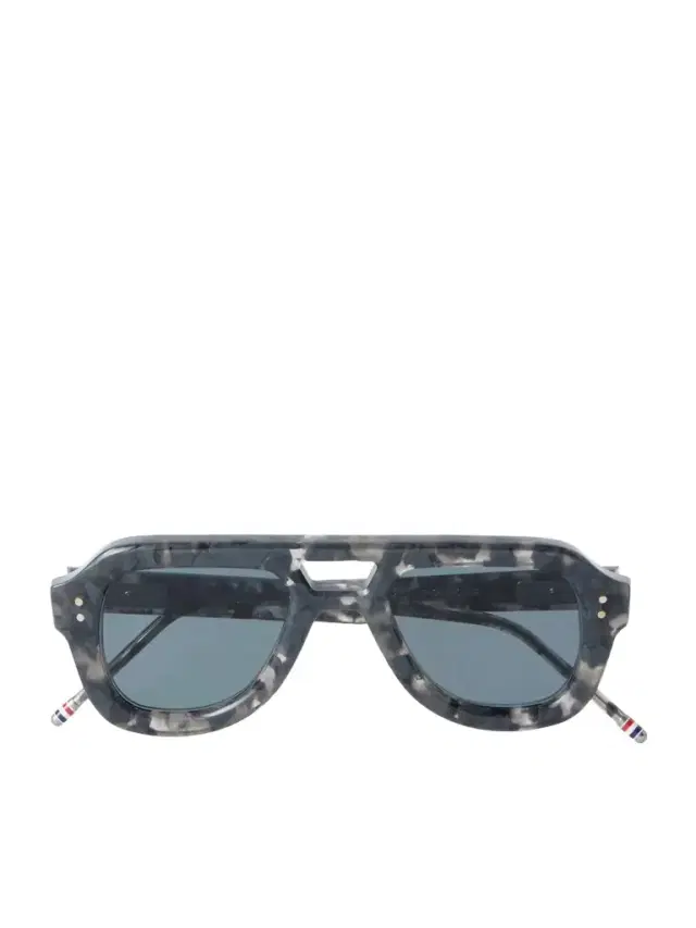 Thom Browne Aviator-Style Tortoiseshell Acetate Sunglasses - Men