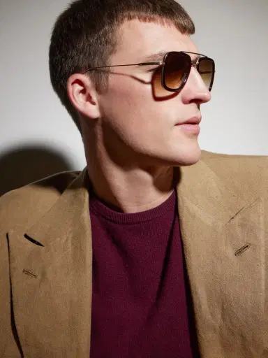 DITA Flight.006 Aviator-Style Gold-Tone and Acetate Sunglasses - Men | Thumbnail 2 DITA Flight.006 Aviator-Style Gold-Tone and Acetate Sunglasses - Men | Thumbnail 2