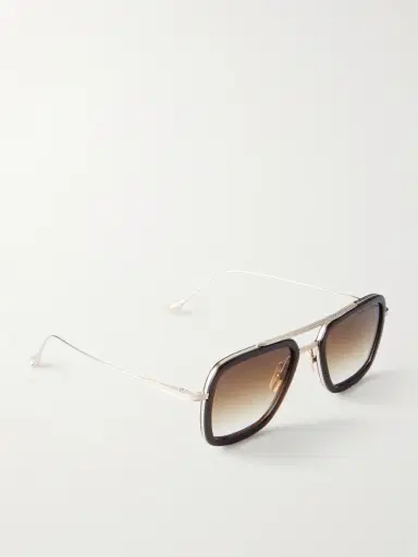 DITA Flight.006 Aviator-Style Gold-Tone and Acetate Sunglasses - Men | Thumbnail 4 DITA Flight.006 Aviator-Style Gold-Tone and Acetate Sunglasses - Men | Thumbnail 4