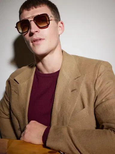 DITA Flight.006 Aviator-Style Gold-Tone and Acetate Sunglasses - Men | Thumbnail 5 DITA Flight.006 Aviator-Style Gold-Tone and Acetate Sunglasses - Men | Thumbnail 5